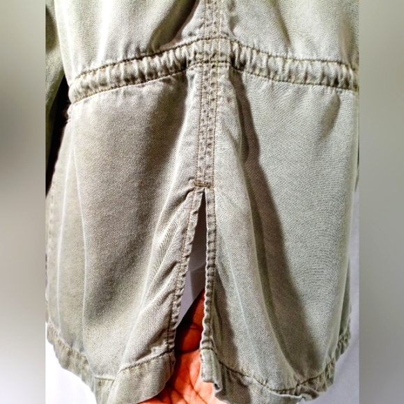 Max Jeans Tencel Draped Utility Jacket - Picture 4 of 6